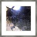 The Way Into A Bear Cave Framed Print