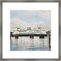 The Way To Whidbey Island Framed Print