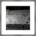 The Western Wall, Jerusalem Framed Print