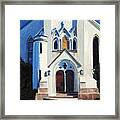 The White Church Framed Print