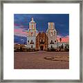 The White Dove Of The Desert Framed Print