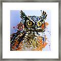 The Wise Old Owl Framed Print