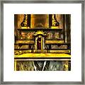 The Yellow Light Church 3p - La Chiesa Della Luce Gialla 3p Framed Print