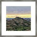 Theodore Roosevelt National Park, Nd Framed Print