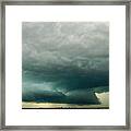 There Be A Nebraska Storm A Brewin 013 Framed Print