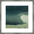 There Be A Nebraska Storm A Brewin 017 Framed Print