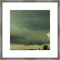 There Be A Nebraska Storm A Brewin 028 Framed Print