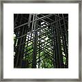 Thorncrown Chapel Sanctuary In The Ozark Mountains Framed Print