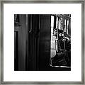 Thoughts - Tokyo, Japan - Black And White Street Photography Framed Print