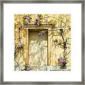 Threads Of Wisteria Framed Print