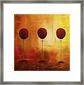 Three Alone But Together Framed Print