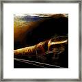 Through The Dark Of Night Rises The New Morning Glow . Such Is The Life Of The Old Engine Framed Print