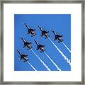 Thunderbirds Climb Framed Print