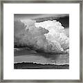 Thunderstorm Over The Chisos Framed Print