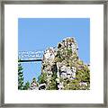 Tibetan Bridge Framed Print