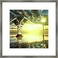 Time To Reflect #2 Framed Print