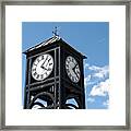 Time And Time Again Framed Print