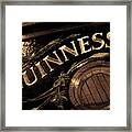 Time For A Guinness Framed Print