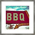 Time For Bbq Framed Print