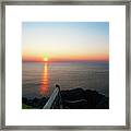 Time For Reflection... Framed Print