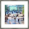 Time In The City Framed Print