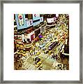 Times Square Traffic Framed Print