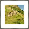 To The Top Of Arthur's Seat. Framed Print