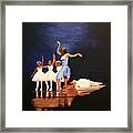 Toe Dancer Framed Print