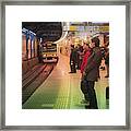 Tokyo Metro, Japan Framed Print