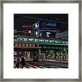 Tokyo Metro Framed Print