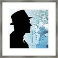 Tom Landry Framed Print