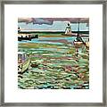 Too Windy To Sail Framed Print