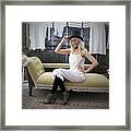 Top Hat Framed Print