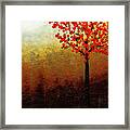Top Of The Hill Framed Print