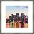 Toronto Wide Angle Framed Print