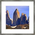 Torres Del Paine 07 Framed Print