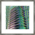 Abstract Angles Framed Print