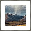 Touch Of Cloud Framed Print