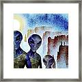 Tourists Framed Print