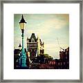 London,tower Bridge 3 Framed Print