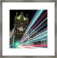 Tower Trails Framed Print