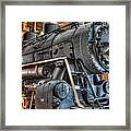 Trains - Steam Locomotive 1031 Side Framed Print