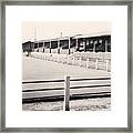 Tranmere Rovers - Prenton Park - Main Stand 1 - Bw - 1967 Framed Print