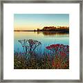 Tranquility Of Autumn Framed Print