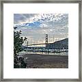 Travis Marina Golden Gate Bridge Framed Print