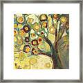 Tree Of Life In Autumn Framed Print