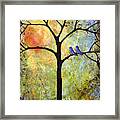 Sunshine Tree Of Life Framed Print