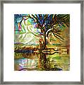 Tree Reflections Framed Print