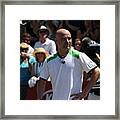 Tribute To Agassi Framed Print