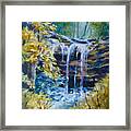 Trickles From Heaven Ii Framed Print